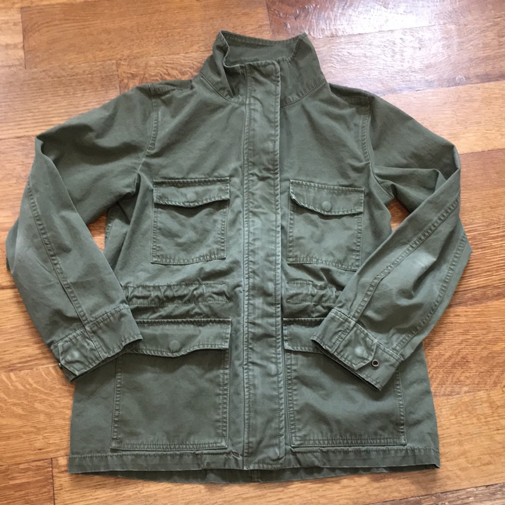Madewell Olive Green Utility Jacket
